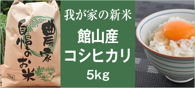 5kg【我が家の新米】2021年館山産コシヒカリ-玄米・精米（白米）-